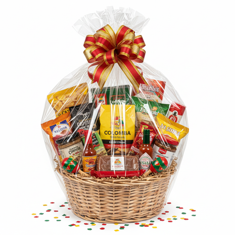 Latin Fiesta Gift Basket – Curated Latin Pantry & Snack Collection
