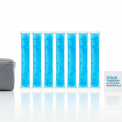Reusable Slim Gel Ice Pack Set – 6 Pack