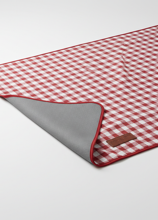 Waterproof Picnic Blanket - Red & White Gingham