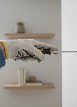 Heavy-Duty Wall Anchor & Screw Kit