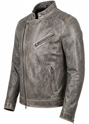 Distressed Vintage Leather Jacket