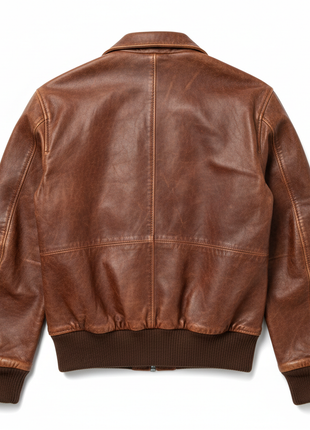 Vintage Bomber Leather Jacket