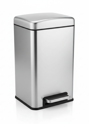 Slim Bathroom Trash Can