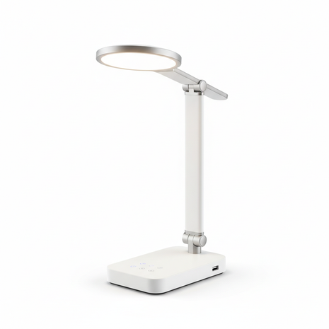 Smart LED Desk Lamp with USB Charging