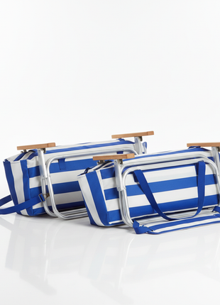 Foldable beach chairs with carrying bag