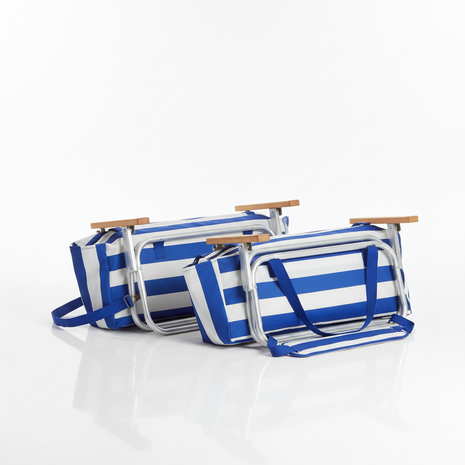 Foldable beach chairs with carrying bag