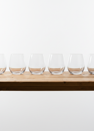 Stemless Wine Glass Set 6-Piece