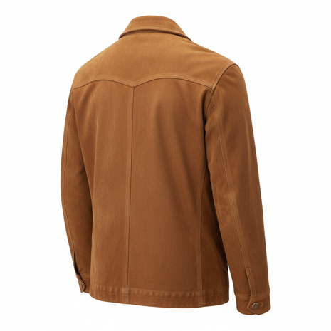 Suede Trucker Jacket