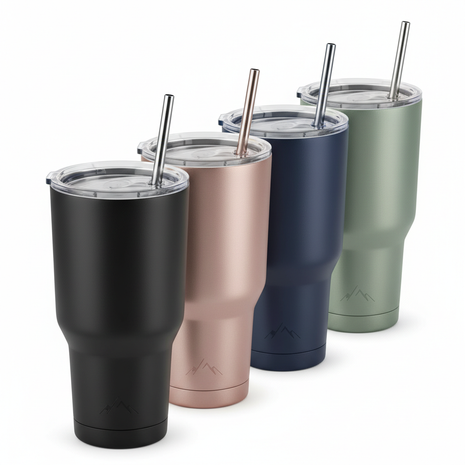 Insulated Tumbler Set 4-Piece