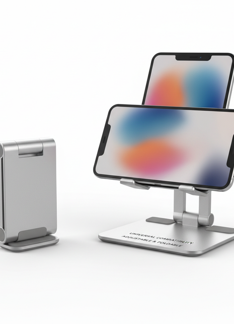Adjustable Aluminum Phone & Tablet Stand