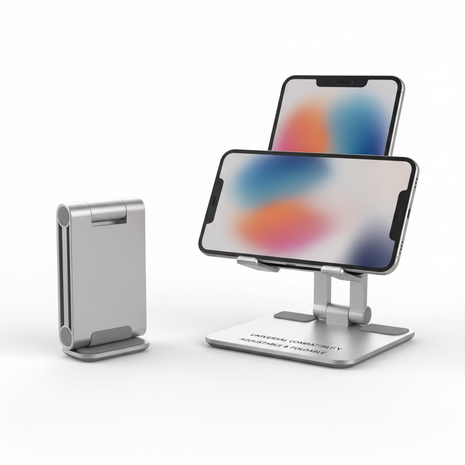 Adjustable Aluminum Phone & Tablet Stand