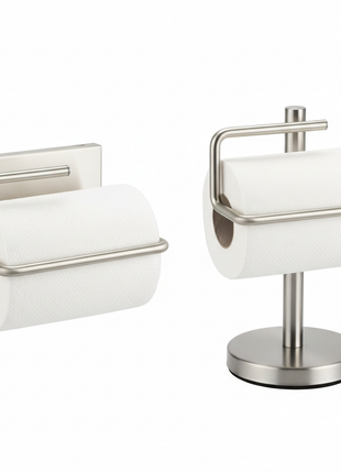 RollMate Stainless Steel Paper Towel Holder in brushed nickel