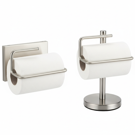 RollMate Stainless Steel Paper Towel Holder in brushed nickel