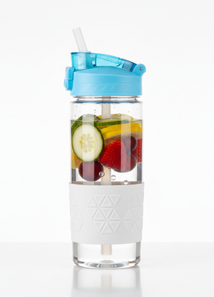 Fruit Infuser Water Bottle 32oz - Clear Tritan