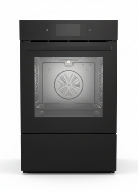 Black Matte Freestanding Electric Convection Oven