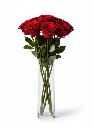 Preserved Long-Stem Ecuadorian Roses – Luxury Bouquet