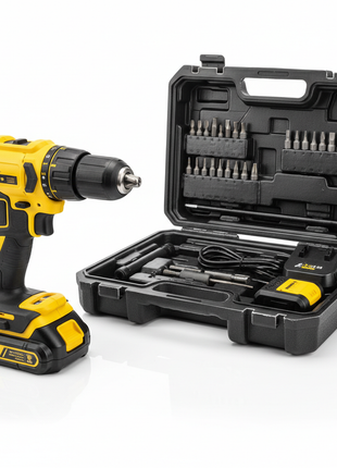 Cordless Power Drill Set