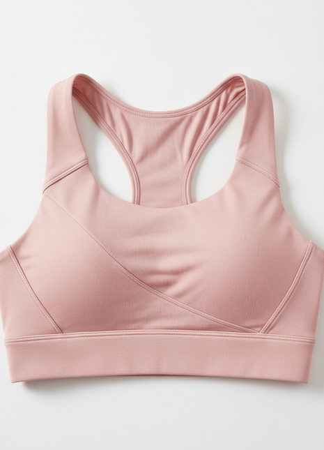 Performance Sports Bra - Blush Pink