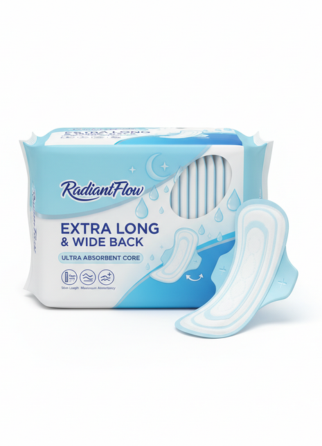 Overnight Maxi Pads - Extra Long Protection