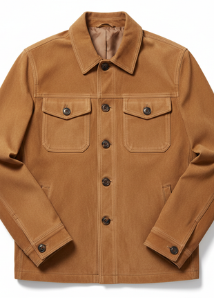 Suede Trucker Jacket