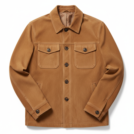 Suede Trucker Jacket