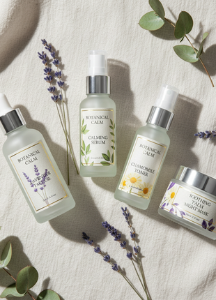 Botanical Calm Ritual – Women's Soothing Skincare Set