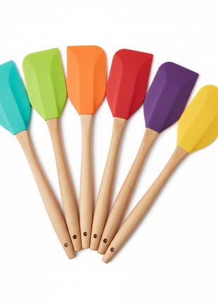 Silicone Kitchen Spatula Set