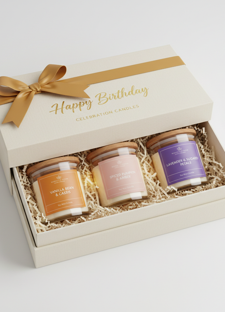 Birthday Scented Candle Gift Box