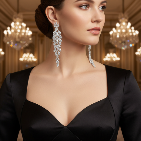 Crystal Chandelier Earrings