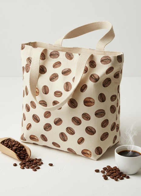 Coffee Lover Canvas Tote Bag