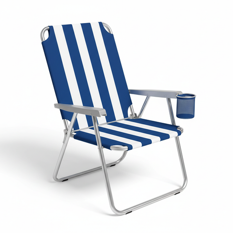 Foldable Beach Chair — Lightweight Aluminum