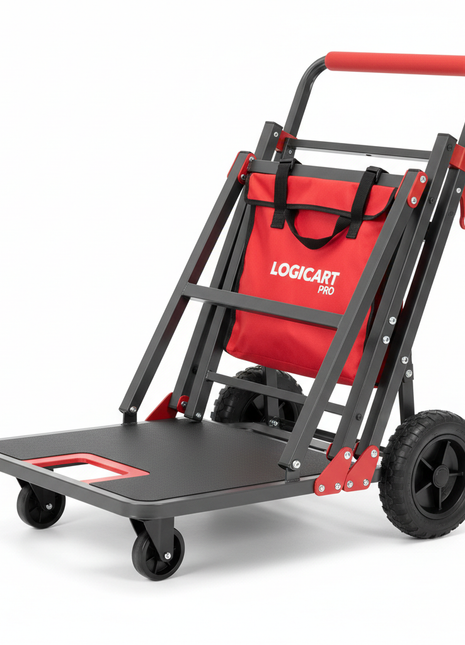 Heavy-Duty Foldable Delivery Cart with Wheels