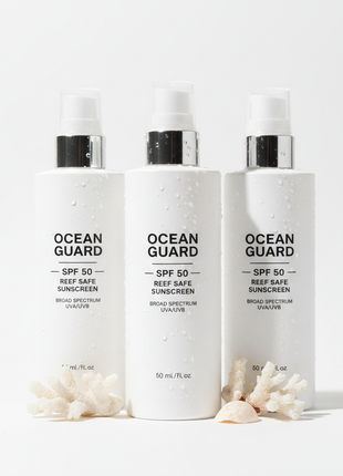 Reef-Safe SPF 50 Sunscreen Lotion Set - 3 Pack