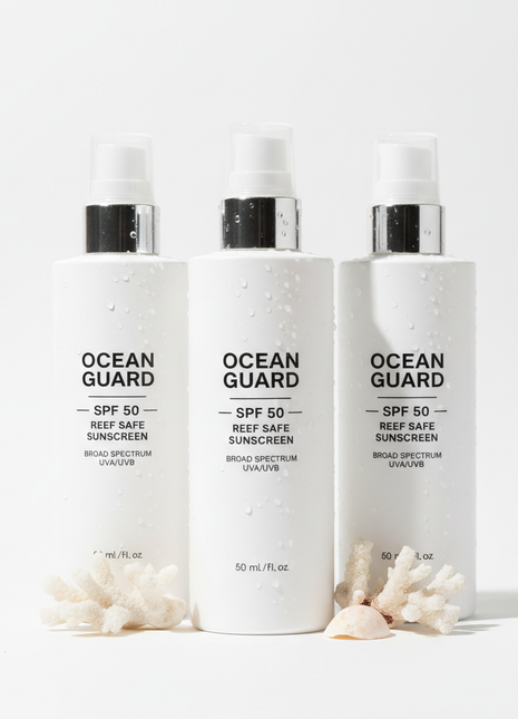 Reef-Safe SPF 50 Sunscreen Lotion Set - 3 Pack