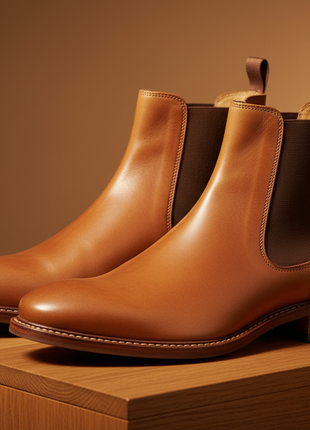 Dusk Chelsea Leather Boot