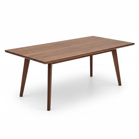 Walnut Dining Table Rectangular Design