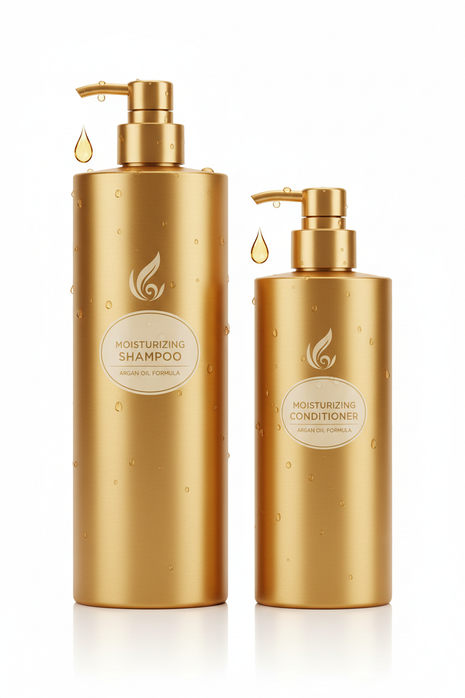 Argan Oil Moisturizing Shampoo & Conditioner Set