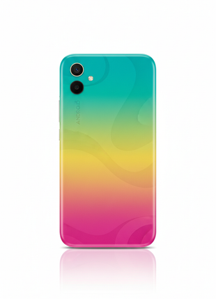BrightCore A3 Budget Smartphone in Colorful Finish