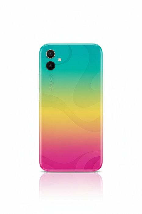 BrightCore A3 Budget Smartphone in Colorful Finish