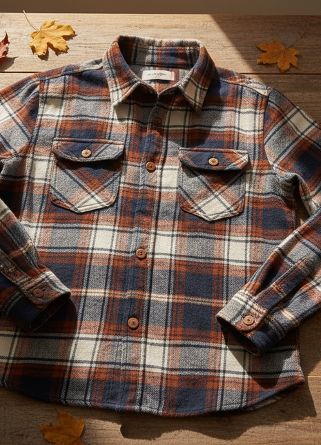 Cozy Flannel Plaid Shirt