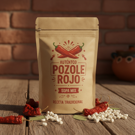 Mexican Pozole Rojo Soup Mix – Authentic Red Chili Hominy Soup