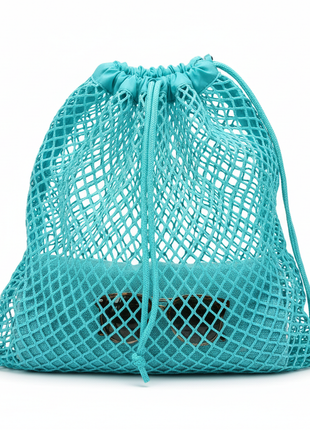 Mesh Beach Drawstring Bag