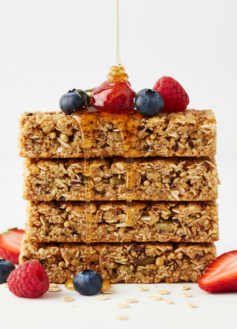 Honey Oat Granola Bars