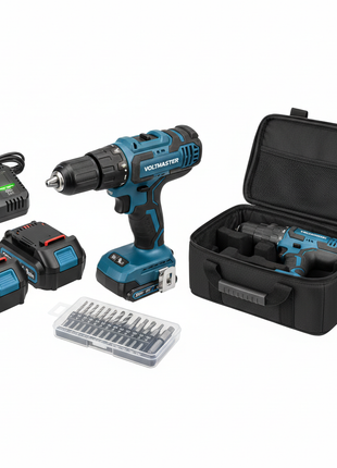 Cordless Power Drill Set