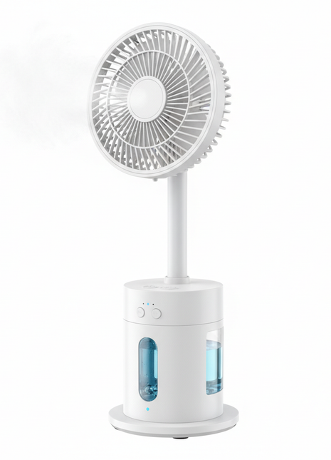 Portable Outdoor Misting Fan - Rechargeable