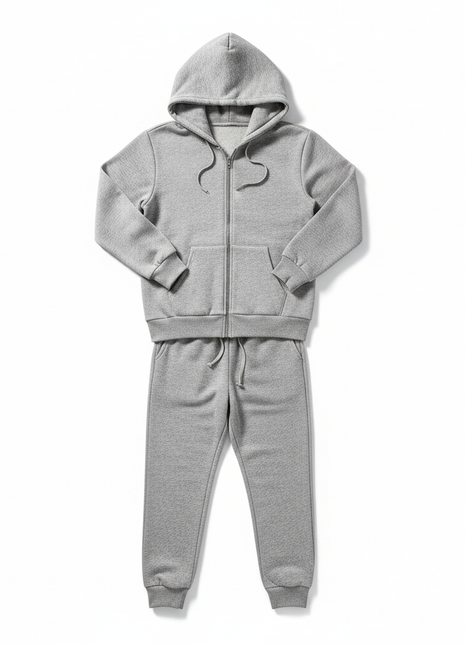 Unisex Zip-Up Hoodie & Jogger Set