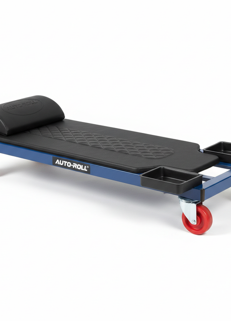 Mechanic Creeper - Padded Rolling Board with Tool Tray