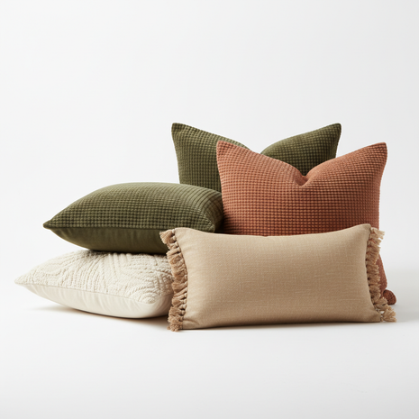 Decorative Throw Pillow Set (4-Piece)