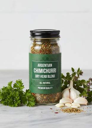 Argentinian Chimichurri Dry Herb Blend – Premium Spice Jar