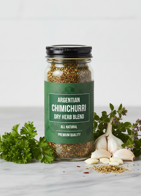 Argentinian Chimichurri Dry Herb Blend – Premium Spice Jar